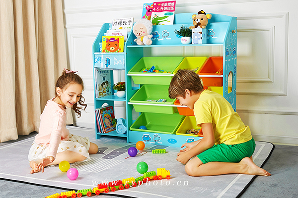 電(diàn)商(shāng)産品攝影：福建美興兒童玩具收納架、學習桌椅拍攝(圖3)